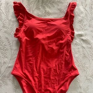 Aerie One-piece Bathing Suit with Tie Back